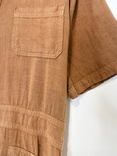 Load image into Gallery viewer, Linen Short Sleeve Jumpsuit (orig. $228)
