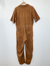 Load image into Gallery viewer, Linen Short Sleeve Jumpsuit (orig. $228)

