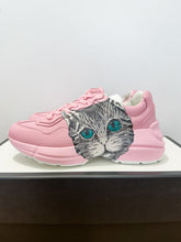 Load image into Gallery viewer, 2019 Rhyton Mystic Cat Leather Sneakers (orig. $890)
