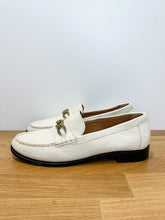 Load image into Gallery viewer, Vicky Leather Loafers with Chain Detail (orig. $225)
