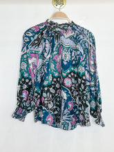 Load image into Gallery viewer, Algae Floral Cotton Long Sleeve Button Up Shirt (orig. ~$395)

