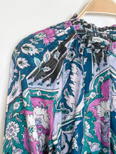 Load image into Gallery viewer, Algae Floral Cotton Long Sleeve Button Up Shirt (orig. ~$395)
