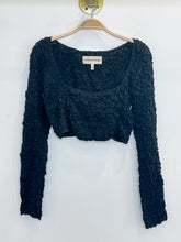 Load image into Gallery viewer, Long Sleeve Cropped Popcorn Top (orig. ~$315)
