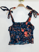 Load image into Gallery viewer, Cleo Floral Ruffle Tank (orig. $295)

