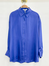Load image into Gallery viewer, The Smooth Ex-Boyfriend Oversized Long Sleeve Button Up Shirt (NWT, orig. $188)
