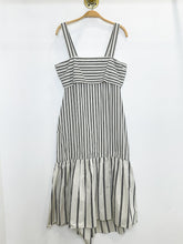 Load image into Gallery viewer, Striped Wide Strap Sundress with Tie Back (NWT, orig. $385)
