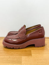 Load image into Gallery viewer, Milah Leather Platform Lightweight Loafers (orig. $210)

