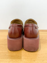 Load image into Gallery viewer, Milah Leather Platform Lightweight Loafers (orig. $210)
