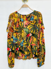Load image into Gallery viewer, Into the Wild Tiered Long Sleeve Blouse (NWT, orig. $170)
