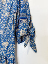 Load image into Gallery viewer, Layla Paisley + Floral Short Sleeve Maxi Dress (NWT, orig. $260)
