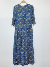 Load image into Gallery viewer, Layla Paisley + Floral Short Sleeve Maxi Dress (NWT, orig. $260)

