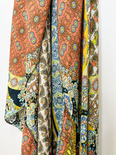 Load image into Gallery viewer, Multi Floral Print Short Sleeve Wrap Maxi Dress (NWT)
