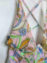 Load image into Gallery viewer, Guinevere Halter Neck Floral Mini Dress (NWT, orig. $250)
