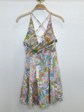 Load image into Gallery viewer, Guinevere Halter Neck Floral Mini Dress (NWT, orig. $250)
