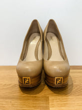 Load image into Gallery viewer, Fendista Leather Platform Pumps
