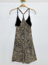 Load image into Gallery viewer, Leopard Print Racerback Tennis Dress
