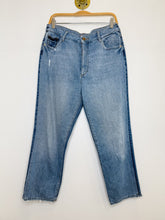 Load image into Gallery viewer, Jerry Two-Tone High Rise Vintage Straight Leg
