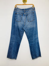 Load image into Gallery viewer, Jerry Two-Tone High Rise Vintage Straight Leg
