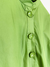 Load image into Gallery viewer, Long Sleeve Shirt Dress with Removable Back Ruffle
