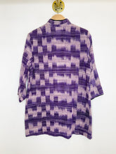 Load image into Gallery viewer, Cotton Long Sleeve Mini Dress with Hook + Eye Closures
