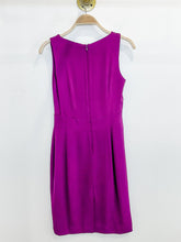 Load image into Gallery viewer, Pleated Front Sleeveless Silk Dress
