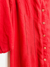 Load image into Gallery viewer, Linen Half Sleeve Shirt Dress (orig. ~$500)
