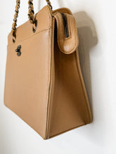 Load image into Gallery viewer, Coco Mark with CC Logo Chain Handle Small Lambskin Tote
