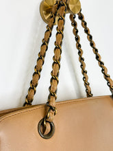 Load image into Gallery viewer, Coco Mark with CC Logo Chain Handle Small Lambskin Tote
