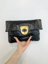 Load image into Gallery viewer, Flapper Novak Leather Clutch
