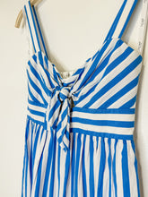 Load image into Gallery viewer, Cotton Poplin Summer Stripe Jumpsuit (orig. $328)
