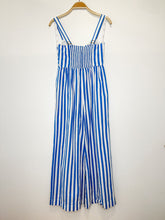 Load image into Gallery viewer, Cotton Poplin Summer Stripe Jumpsuit (orig. $328)
