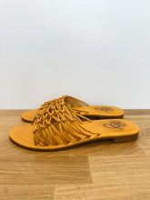 Load image into Gallery viewer, Mignon Leather Slide Sandals (orig. $395)

