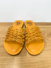 Load image into Gallery viewer, Mignon Leather Slide Sandals (orig. $395)
