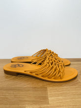 Load image into Gallery viewer, Mignon Leather Slide Sandals (orig. $395)
