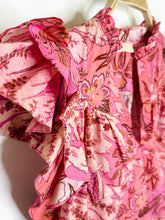 Load image into Gallery viewer, Lei Floral Cotton Flutter Sleeve Top (orig. $245)
