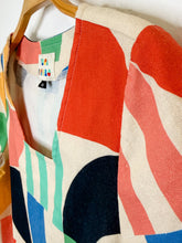 Load image into Gallery viewer, Frankie Abstract Print Short Sleeve Boxy Top (orig. $135)
