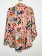 Load image into Gallery viewer, Oversized Isa Floral Cotton Long Sleeve Button Up Shirt (orig. $280)

