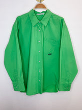 Load image into Gallery viewer, Cotton Poplin Boyfriend Long Sleeve Button Up Shirt
