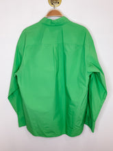 Load image into Gallery viewer, Cotton Poplin Boyfriend Long Sleeve Button Up Shirt

