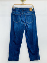 Load image into Gallery viewer, Stretch Denim Mid Rise Straight Leg
