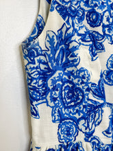 Load image into Gallery viewer, Floral Sleeveless Fit + Flare Dress
