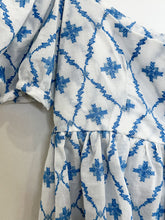 Load image into Gallery viewer, Diana Embroidered Puff Sleeve Mini Dress (orig. $350)
