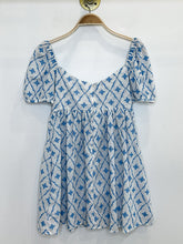 Load image into Gallery viewer, Diana Embroidered Puff Sleeve Mini Dress (orig. $350)
