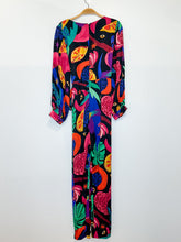 Load image into Gallery viewer, Mystic Jungle Long Sleeve Faux Wrap Jumpsuit (NWT, orig. $245)
