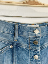 Load image into Gallery viewer, Button Front Denim Mini Skirt
