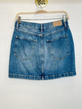Load image into Gallery viewer, Button Front Denim Mini Skirt
