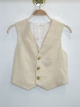 Load image into Gallery viewer, Cropped Linen Vest (orig. $295)
