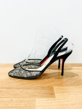Load image into Gallery viewer, Lace Slingback Pumps
