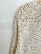 Load image into Gallery viewer, Cotton-Linen Cruise Cocoon Crewneck Sweater (orig. $345)
