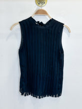 Load image into Gallery viewer, Sleeveless Tissue Weight Pleated Blouse
